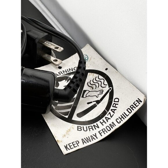 CONAIR 3/4" Instant Heat Curling Iron Chrome and Black 25 Settings Tested Works - Picture 3 of 16